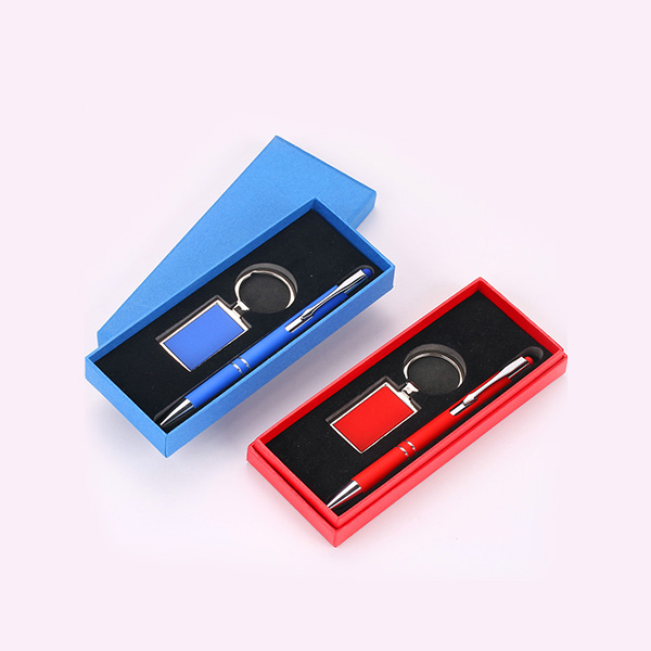 Personalized Pen & Keychain Gift Set - Corporate Gift